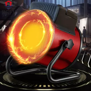 Bộ điều nhiệt RGFV, Quạt sưởi điện có thể điều chỉnh tiết kiệm năng lượng, Thiết bị sưởi ấm Di động 3 bánh răng Điều chỉnh máy sưởi không khí Xưởng tản nhiệt Shed Quạt nhân giống