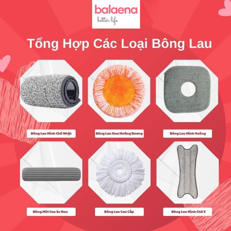 Bông Lau Nhà Thay Thế Cho Cây Lau Nhà Tự Vắt - Miếng Lau Thay Thế Cho Cây Lau Chữ Nhật, Kích Thước 12x32cm