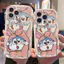Ốp lưng tương thích cho iPhone 17 Air 16 15 14 13 12 11 Pro X XR XS Max SE 2020 6 7 8 Plus Kem gợn sóng viền cong Họa tiết sáng tạo NYKB131