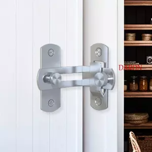 Khóa Cửa DARON 90 180 Độ Góc Bên Phải Trượt Barn Móc Cửa Sổ Chuyển Đổi Khóa Cửa