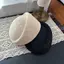 Mũ nồi lưới PYCOU, Mũ họa sĩ thoáng khí mùa hè, Mũ chống nắng nữ nhà thờ cô dâu mát mẻ thanh lịch ngoài trời
