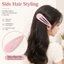 2 Phụ Kiện Nữ Quá Khổ Tóc Phẳng Barrette Cực Lớn Kẹp Tóc Màu Lớn Kẹp Tóc Cho Tóc Sắp Xếp