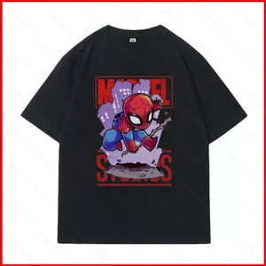 GC1 2026 Người Nhện Thương Hiệu Mới Ngày tee Siêu Anh Hùng Peter Parker Áo Thun Tay Ngắn top GC1