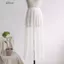 DELMER Váy An Toàn Petticoat, Sườn Xám 75cm Ren Underskirt Slips, Thời Trang Dạo Phố Hoa Cao Cấp Eo Lưới Underskirt Slips Dress Mùa Hè