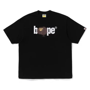 Chất lượng cao 001631Áo thun ngắn tay in hình ngực Ape-Man phong cách Unisex