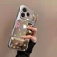 Ốp Điện Thoại Họa Tiết Nơ Họa Tiết Họa Tiết Da Báo Cho OPPO A3 A5 A5i A6 Pro A3X A5X A6X A6S A6C A6T A55 A56 A57 A58 A78 A79 Trang Điểm Gương