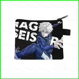 HT3 BLUE LOCK Zero Ví Trẻ Em Thời Trang Học Sinh Túi Đựng Thẻ Anime In Túi Bảo Quản Di Động TH3