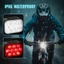 BUCKLOS 10 Đèn LED Xe Đạp Chống Nước Xe Đạp Leo Núi Đèn Trước Sạc USB 9 Chế Độ MTB Đèn Sau Phụ Kiện Đi Xe Đạp