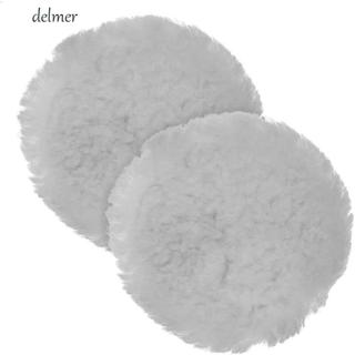 DELMER Woolen Fleece Pad Buffing Waxing Chăm sóc sơn ô tô đa năng cho 5 / 6 / 7 / 8 / 9 / 10 inch Phụ kiện đánh bóng tự động Đánh bóng vải Terry