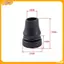 VFZ 19mm Đi Bộ Chân Cao Su Đầu Nạng Phụ Kiện Chống Trượt Đầu Nạng Chân Louislifecool