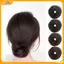 VFZ Móng Vuốt Kẹp Loại Tóc Giả Bun Tổng Hợp Thẳng Chignon Kẹp Trên Tóc Đuôi Nối Dài Updo Tóc Bun Tóc Mảnh Tóc Cho Nữ Louislifecool