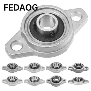 FEDAOG Vòng bi lực đẩy bền gắn khối nhà ở 8mm 10mm 12mm 15mm Hợp kim ZINC