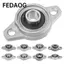 FEDAOG Vòng bi lực đẩy bền gắn khối nhà ở 8mm 10mm 12mm 15mm Hợp kim ZINC