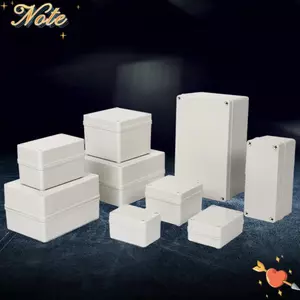 NOTE1 Giám sát an ninh Nguồn điện, Hộp nối vỏ chống nước ABS, Hộp dự án điện 10 kiểu nhựa chất lượng cao