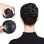 JULYHOT Tóc Tổng Hợp Bun Chín Hoa Bud Tóc Giả Túi Kẹp Tóc Cho Nữ Đuôi Ngựa Móng Vuốt Kẹp Sống Động Như Thật Dụng Cụ Tạo Kiểu Tóc Massivedeals