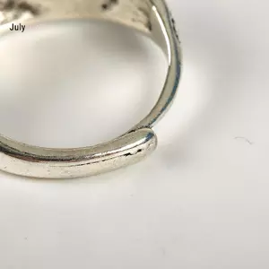 JULYHOT Vintage Nam Nữ Cú Nhẫn Màu Bạc Đính Hôn Nhẫn Trang Sức Quà Tặng Massivedeals