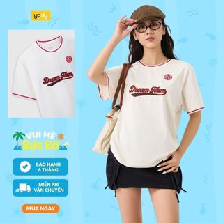 Áo phông nữ YODY Dream Team Thể Thao Năng Động Mềm Mại WCTS26S035