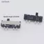 Ziyulinyuk 10 Cái 4 Pin Công Tắc Trượt Mini Bật Tắt 3 Vị Trí Micro Trượt Chuyển Đổi Công Tắc Thu Nhỏ Ngang Trượt Công Tắc VN