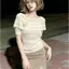 Mùa hè 2026 Phong cách Pháp Rỗng ren một vai Áo sơ mi nhỏ tay ngắn Hot Girl Slim-fit Slimmer Look Gentle Tính khí Niche All @ -