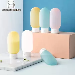 Nhíp 1 / 3 Chiếc Lô Du Lịch Có Thể Đổ Lại Bộ Chai Lotion Dầu Gội Tắm Ống Gel Rỗng Mỹ Phẩm Chất Lỏng Hộp Đựng Di Động Refill Dụng Cụ VN