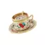 Hộp đựng đồ trang sức nhỏ hàng đầu có nắp đậy Hộp đựng đồ trang sức phong cách cốc có hoàn thiện tráng men và đế đựng đồ cho tủ quần áo để bàn S