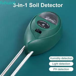 Máy đo độ ẩm đất FUHUIOT, Máy kiểm tra độ ẩm Dụng cụ làm vườn Máy dò đất, Máy kiểm tra độ ẩm PH 3 in1 Máy kiểm tra độ PH đất Sân vườn