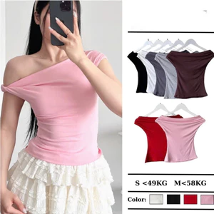 Áo Trễ Vai Nữ Mặc Nhiểu Kiểu, Áo Lệch Vai Phong Cách Tiểu Thư Thanh Lịch Chất Thun Tăm Lạnh MA 3104 - Hieuvy Botique