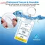 HFSHY Clear PVC Cruise Hành Lý Thẻ 5 Cái Dọc Chống Thấm Nước Thẻ ID Cho Du Lịch Quà Tặng VN