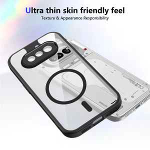 Ốp lưng Nothing Phone 4A Vỏ từ tính trong suốt mờ cho điện thoại Nothing Phone 4A 5G