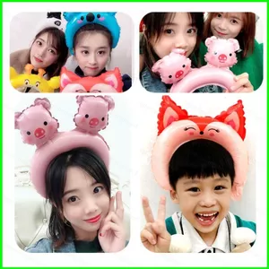 PS1 Hoạt Hình Băng Đô Sáng Tạo Đồ Chơi Động Vật Mũ Bóng Mang Quà Tặng Mẫu Giáo Trang Trí Tiệc Quà Tặng Sự Kiện SP1
