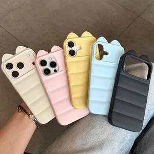trường hợp mèo may mắn cho iphone1716promax trường hợp iphone151413 dễ thương