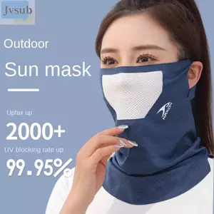 Kem chống nắng JVSUB, toàn mặt chống bụi thoáng khí, chống tia cực tím thể thao ngoài trời