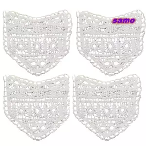 SAMO 1 / 4 Cái Quần Jean Thắt Lưng Mở Rộng, Rỗng Ren Cotton Thắt Lưng Mở Rộng, Phụ Kiện May Mặc Điều Chỉnh Phụ Kiện DIY Trang Phục May Dụng Cụ