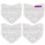 SAMO 1 / 4 Cái Quần Jean Thắt Lưng Mở Rộng, Rỗng Ren Cotton Thắt Lưng Mở Rộng, Phụ Kiện May Mặc Điều Chỉnh Phụ Kiện DIY Trang Phục May Dụng Cụ