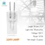4 220V 35W G5, nguồn điện 3 pin bóng đèn halogen kép màu trắng ấm