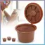 < beartwo > 3 viên nang cà phê có thể tái sử dụng cho vỏ cà phê có thể nạp lại Caffitaly Bộ lọc cà phê Mới