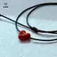 Dây bện dài thời trang cổ điển Mặt dây chuyền trái tim Nelace cho nữ Niche Trang sức Choker tối giản Quà tặng ngày lễ tình nhân [Mina]
