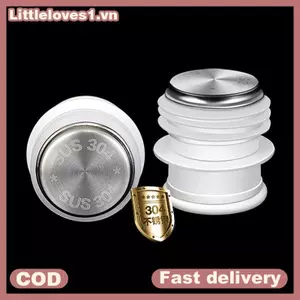 Littleloves1 3 Bộ Phận Thay Thế Bình Giữ Nhiệt Nút Chặn Thực Phẩm Giữ Nhiệt Cốc Nắp Nước Nóng Thép Không Gỉ Silicon Ấm Siêu Tốc Bao VN