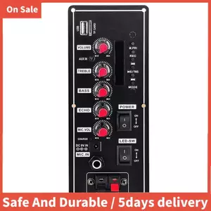 Bảng khuếch đại 7.4V Hỗ trợ nhảy vuông Bluetooth AUX U-Disk 5-8Inch Loa DIY Rạp hát tại nhà
