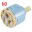 Hộp gốm 40 mm cho vòi đòn bẩy đơn Bồn tắm / Nhà bếp màu xanh nhạt