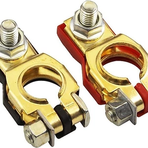 Kẹp pin đầu cọc đồng thau Nhật Bản, đầu dập khớp, kẹp pin ô tô cho xe hơi 7.6 AYJS