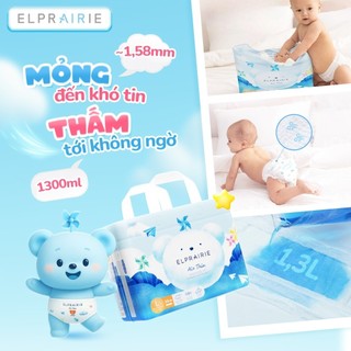 Combo 3 Tã/Bỉm Quần ELPRAIRIE Air Thin Nội Địa Hàn Siêu Mỏng Thấm Hút, Mềm Mại Chống Hăm Đủ Size Cho Bé Từ 6-15Kg