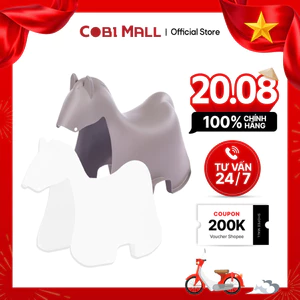Ghế Hình Ngựa Cho Bé Nhựa Đúc Cao Cấp Chịu Lực Tốt - Cobi Home