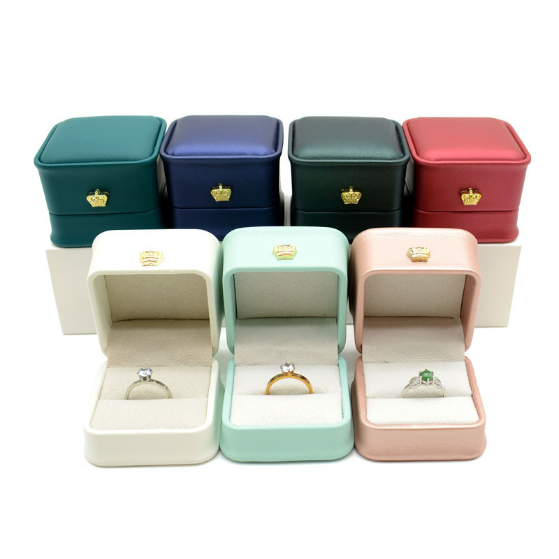 Hộp đóng gói trang sức cao cấp Bông tai Hộp nhẫn Quà tặng Hộp đặc biệt Nhẫn kim cương Hộp cầu hôn Hộp lưu trữ