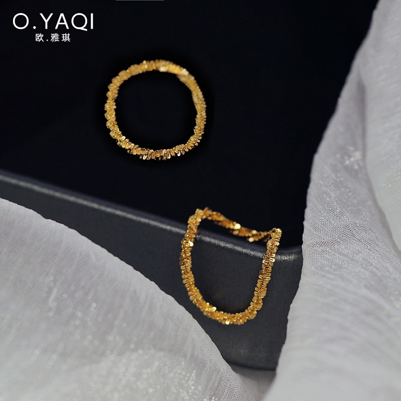 Women's Gold-Plated Ring by ouyaqiqijiandian650