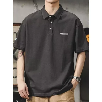 áo có cổ nam polo nam cao cấp Trang phục nam mùa hè áo POLO cao cấp áo phông nam ngắn tay nam ngắn tay áo thể thao cỡ to đơn giản áo thương hiệu thời trang instagram