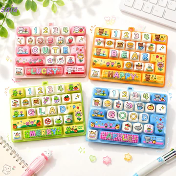 SAIA Bàn Phím Cơ Đồ Chơi, Có Thể Treo 26 Phím Đồ Chơi Thần Tài Giảm Căng Thẳng, Âm Thanh Chìa Khóa Quà Tặng Sáng Tạo Túi Đồ Chơi Mặt Dây Chuyền Quà Tặng Quyến Rũ Tặng