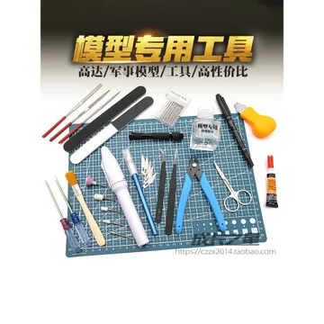 Sản Phẩm Mới Mô Hình Gundam Lắp Ráp Hộp Bảo Quản Mô Hình Kìm Bút Dao Mài DIY Handmade Mô Hình Bộ Dụng Cụ YXHV