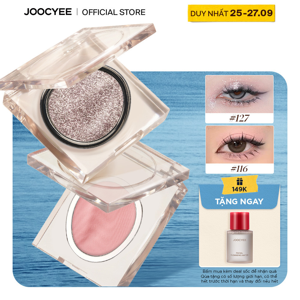 Phấn mắt đơn JOOCYEE Eyeshadow Single bền màu không bay bột dễ tán trên da
