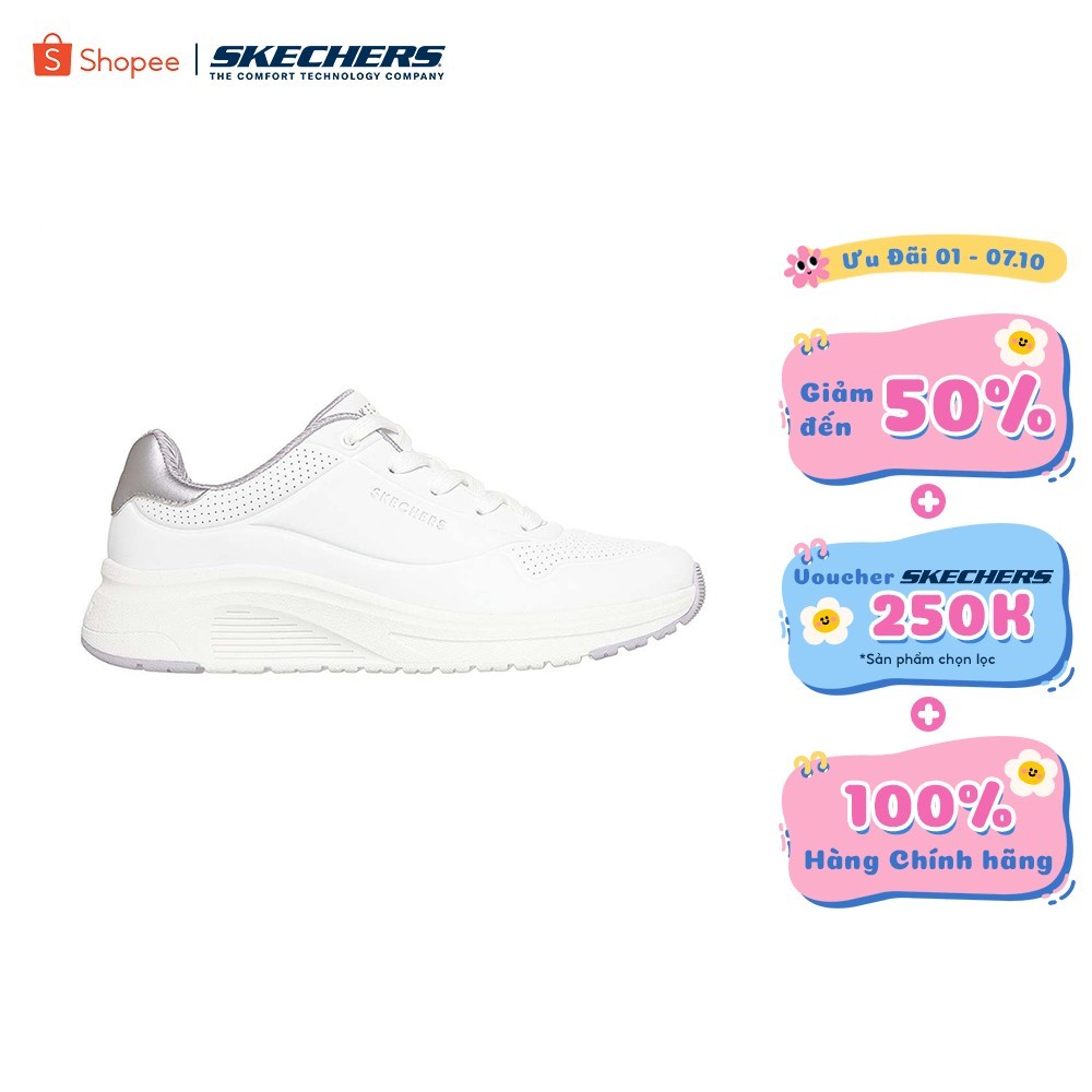 [ĐỘC QUYỀN ONLINE] Giày Thể Thao Nữ Skechers Street UNO Lite 2 Thường Ngày - 190265-WLV Memory Foam